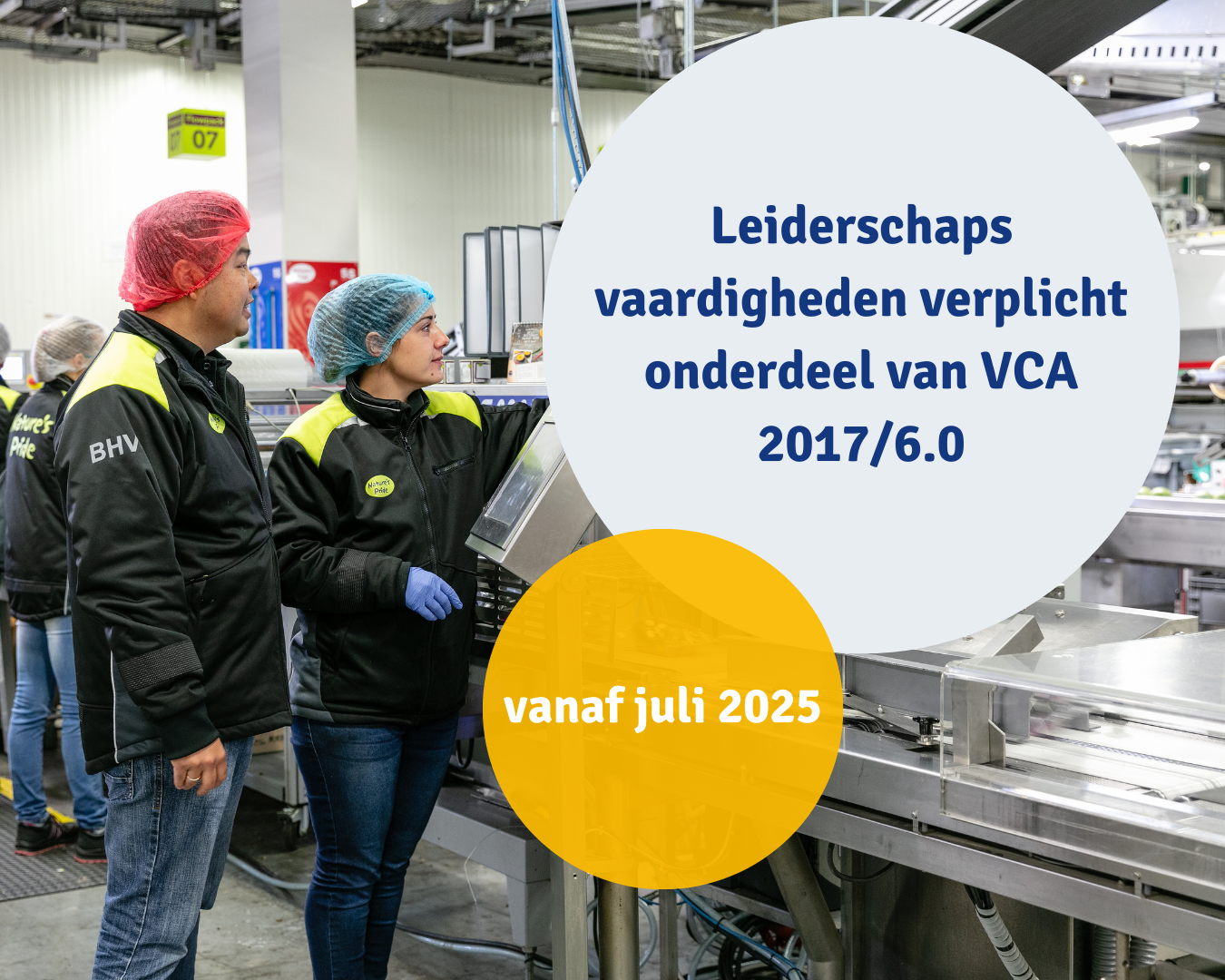 Medewerkers leren in fabriek